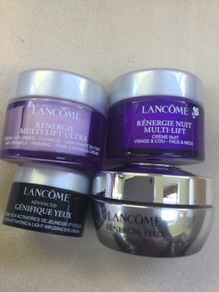 Lancome lot full size eye cream and 3 extras