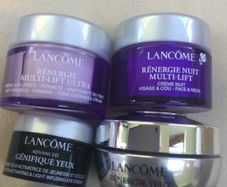 Lancome lot full size eye cream and 3 extras