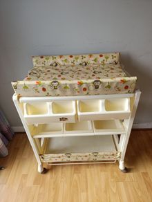 Changing table & bath