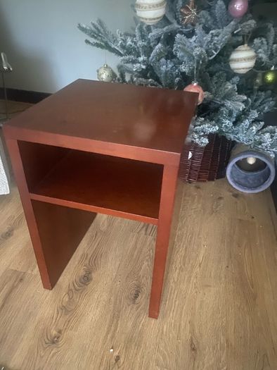 Solid wooden cabinet coffee table locker