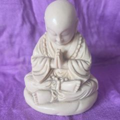 Monk figurine