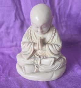 Monk figurine