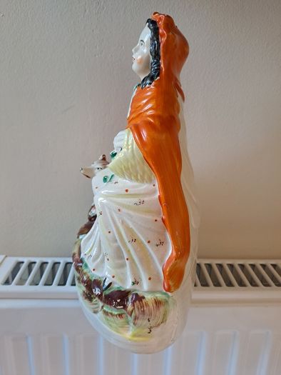Vintage Red Riding Hood figurine