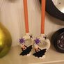 Halloween candsticks and candles x 2 Image 3