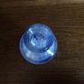 Small Blue Art Glass Vase Image 3