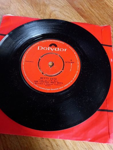 The Cotton Mill Boys , End of a long lonely Day 7"