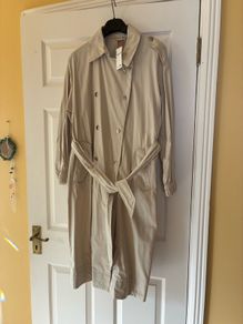 Cream Trench coat