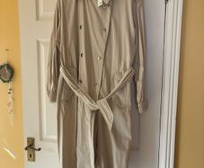Cream Trench coat