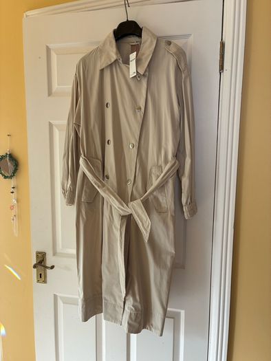Cream Trench coat