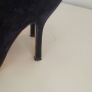 ZARA black/navy embellished sock boots Sz 38 (Fit 5UK) - Rrp 59.99 Image 6