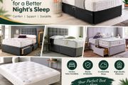 Stylish Beds &amp; Mattresses All colour's available