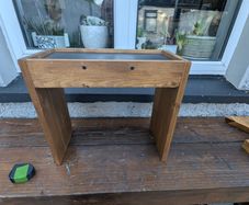 dog bowl stand