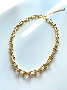 Necklace, U-Link Chain Necklace