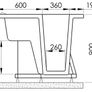RUBIN WALK IN BATH with integral seat, door & low level entry Image 2