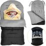 NEW SALE |  Baby Bunting Footmuff, Winter Sleeping Bag for Stroller, Pushchair Pram Footmuffs, Universal Fitting for Pushchairs Strollers Prams Buggy Baby, Waterproof & Windproof Image 2