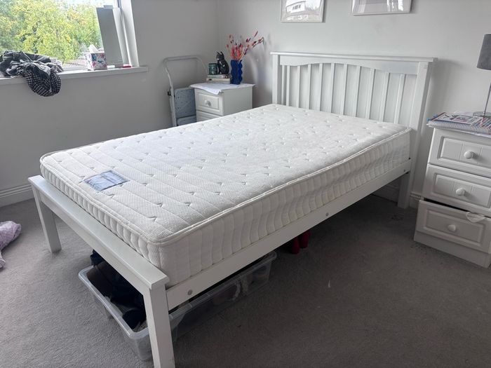 4ft small double bed with mattress