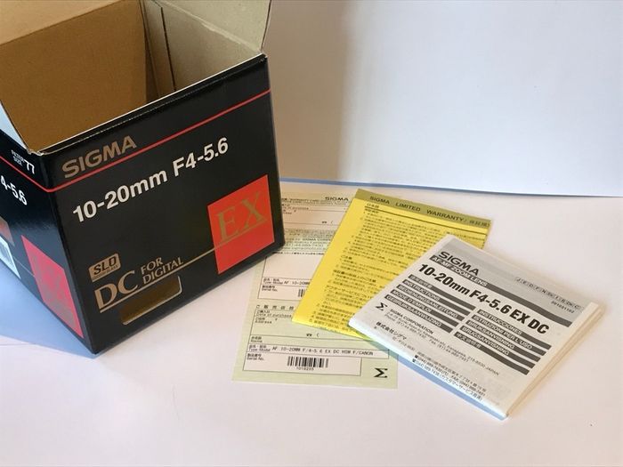 Sigma Camera Lens 10-20mm