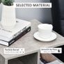 3-Tier Side End Table Open Shelves Storage Coffee Book Magazine Desk Living Room (FREE POSTAGE) Image 6