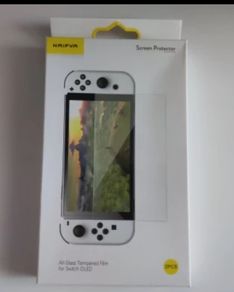 Nintendo Switch OLED 2 Piece Tempered Glass Screen Protector