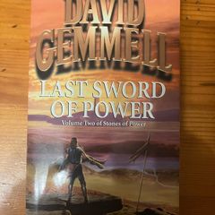 Fantasy book:'Last Sword Of Power' by David Gemmell