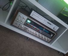 vintage receiver sansui qrx 5500a