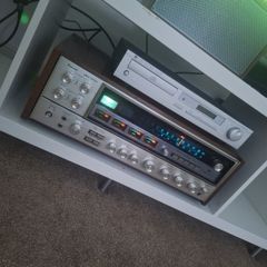 vintage receiver sansui qrx 5500a