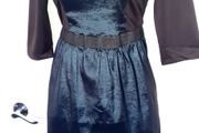 NWT Kling Black &amp; Green Dress Size 8/10