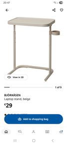 Laptop stand Ikea