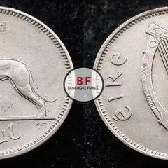 [#192] - Ireland 1969 | Irish 6p | Six Pence | Wolfhound | KM.13a | High Grade