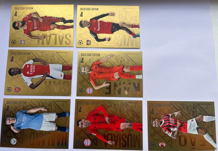 Topps Match Attax 2024/25, #HOF Chrome Inserts 1,5 Wayne Rooney, Paolo  Maldini, Gold Edge Set and 100 Club set