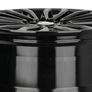 17" Ford Mondeo Type Black Alloy Wheels Ford Peugeot Renault Volvo 5x108 Image 2