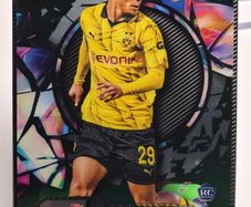 2023-24 Topps Crystal Premium UEFA #22 Paris Brunner - Dortmund RC Green /75