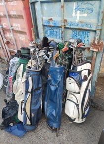 Golf bags and clubs job lots