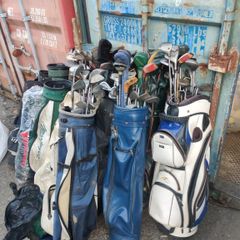 Golf bags and clubs job lots
