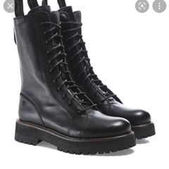 Patrizia Bonfanti Scorpio leather boots size 41(Italian)