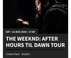 X2 Tickets for The Weekend in Croke Park