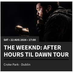 X2 Tickets for The Weekend in Croke Park