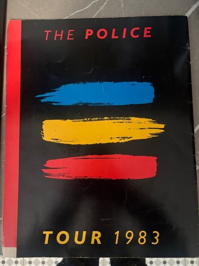 The Police 1983 Tour Program