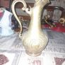 Large Antique Beautiful Decorated Pitcher with Lid, Stamp on Base in Photos, Postage Available or Collection Image 2