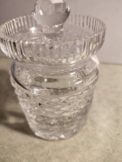 Waterford crystal jam /honey jar .No. 62.