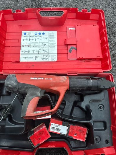 Hilti DX 460 and X-450-FB with Hilti Nails