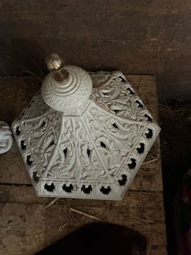 Cast Iron ornate Orangery oilheater