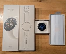 Google Pixel Watch 3, 45mm Wifi, Silver/Porcelain color