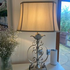 Gold & Cream Table Lamp