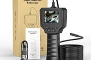 10m Industrial Endoscope Camera 2.4 In IPS Screen HD 1080P Pipe Sewer Inspection Borescope IP67