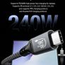 Ultra High-Speed USB4 Type-C Cable 2m | 80Gbps 240W 4K@144Hz | New Image 7