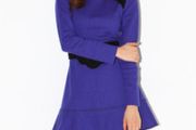 sonia rykiel purple dress