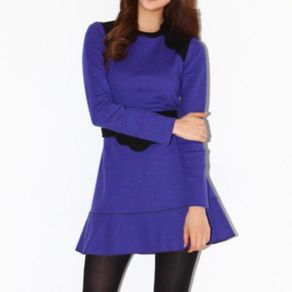 sonia rykiel purple dress