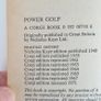Ben Hogan paperback Power Golf Image 3