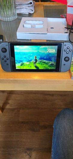 Nintendo Switch Bundle + 3 Games + 128GB SD Card + Case